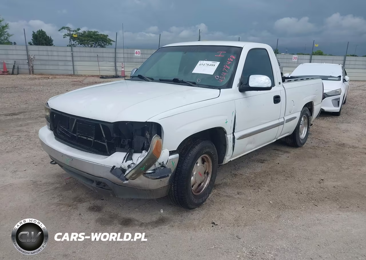 2002 GMC Sierra 1500 Sle VIN:1GTEC14V72Z268048 - 2