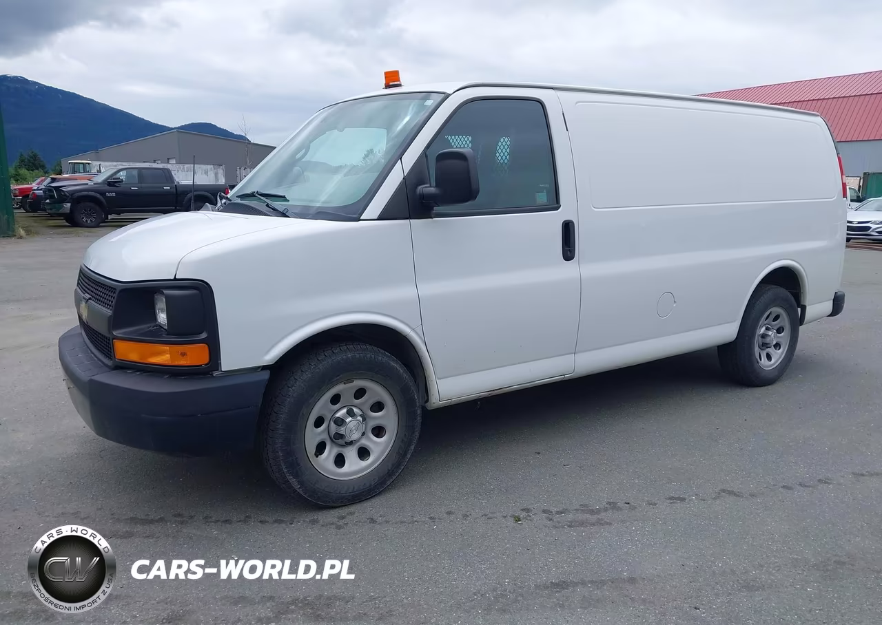 2014 Chevrolet Express 1500 Work Van VIN:1GCSHAF48E1187121 - 2