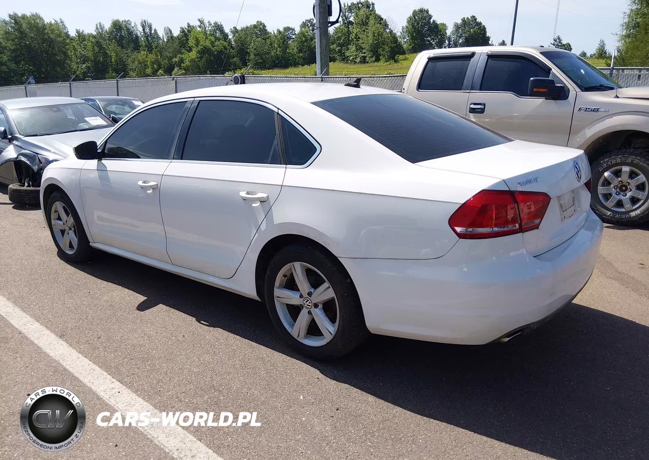 2013 Volkswagen Passat 2.0L Tdi Se VIN:1VWBN7A31DC141012 - 3