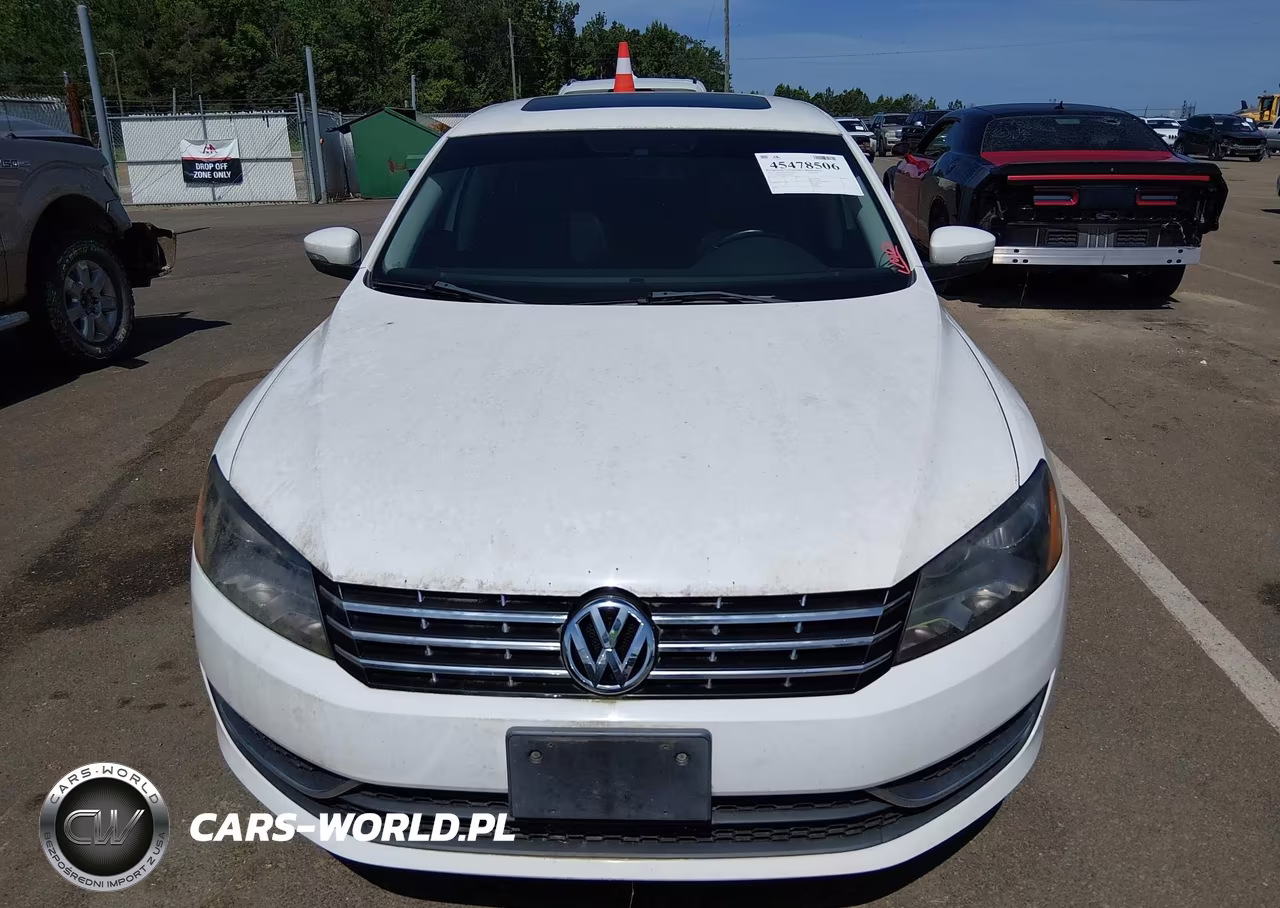 2013 Volkswagen Passat 2.0L Tdi Se VIN:1VWBN7A31DC141012 - 6