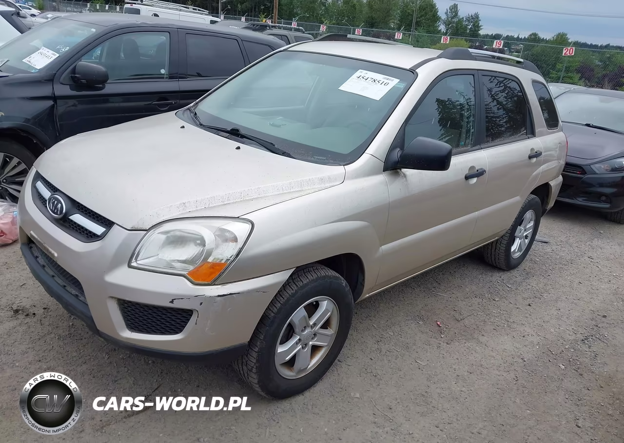 2009 Kia Sportage Lx V6 VIN:KNDJE723797583046 - 2
