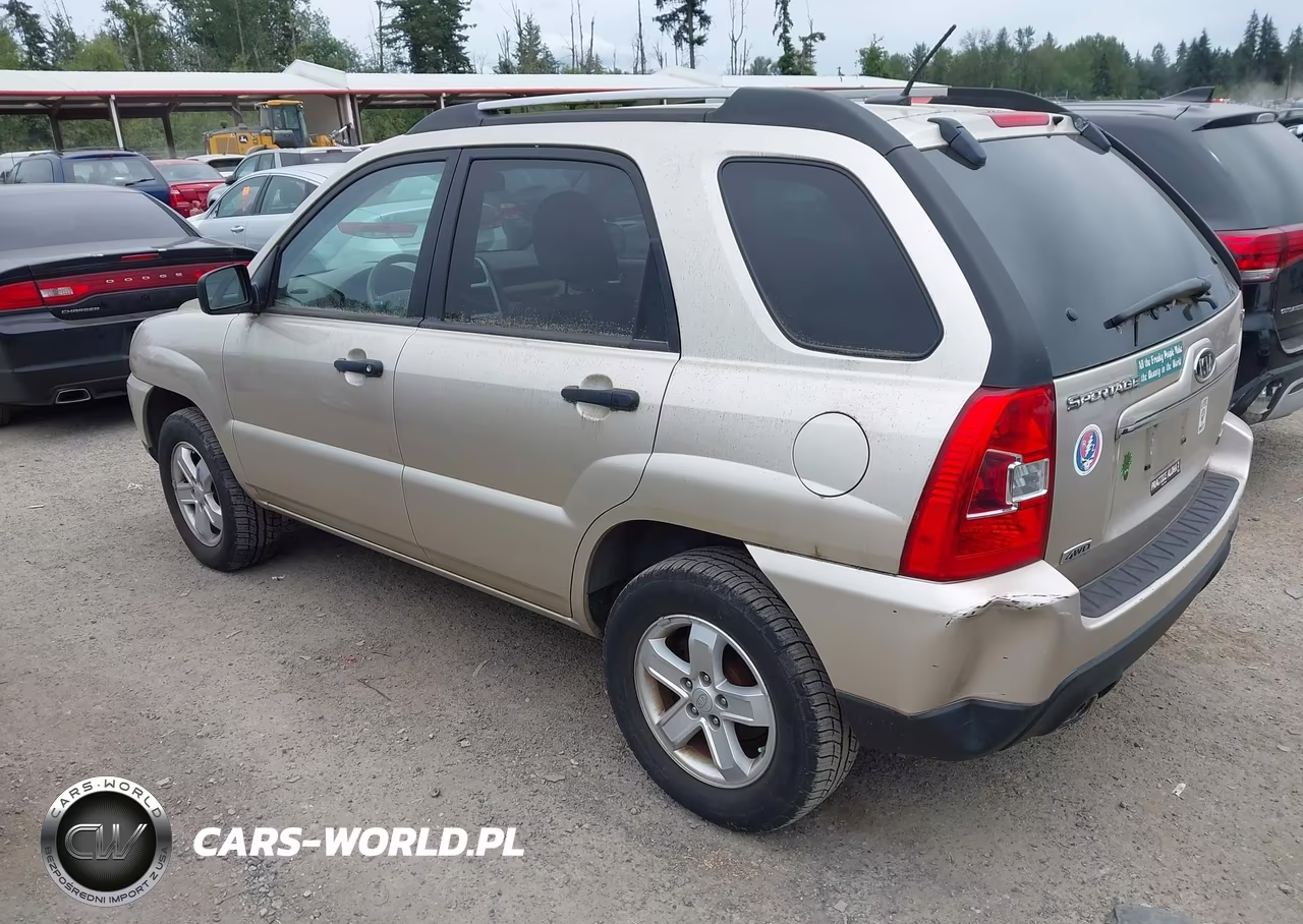 2009 Kia Sportage Lx V6 VIN:KNDJE723797583046 - 3