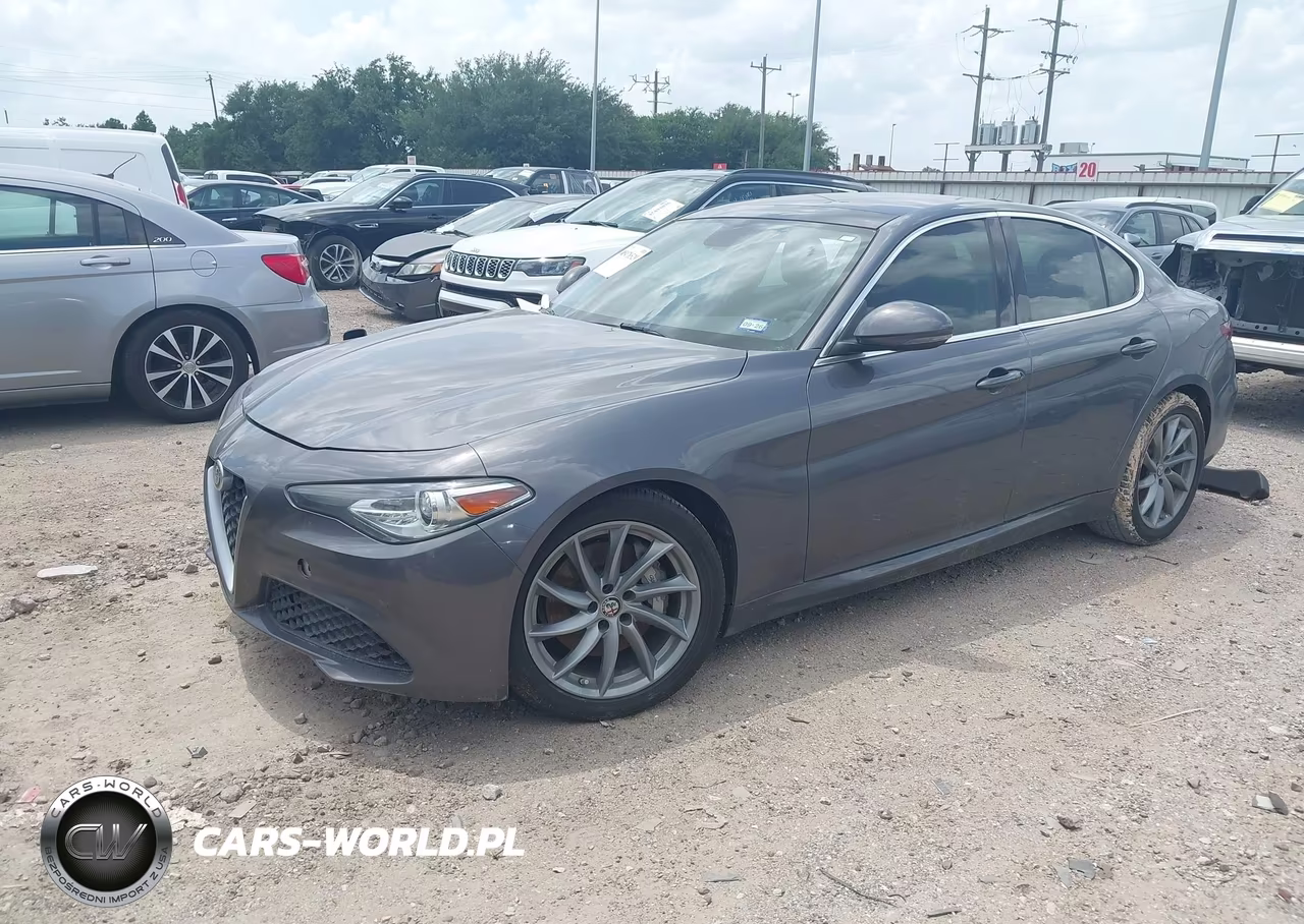 2017 Alfa Romeo Giulia Rwd VIN:ZARFAEBN2H7535949 - 2