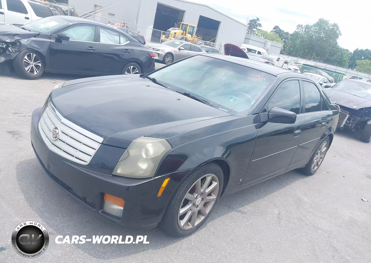 2007 Cadillac Cts Base W-1Sb VIN:1G6DP577770184377 - 2