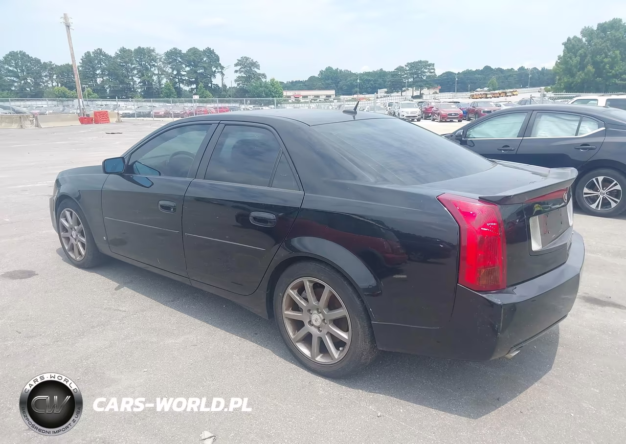 2007 Cadillac Cts Base W-1Sb VIN:1G6DP577770184377 - 3