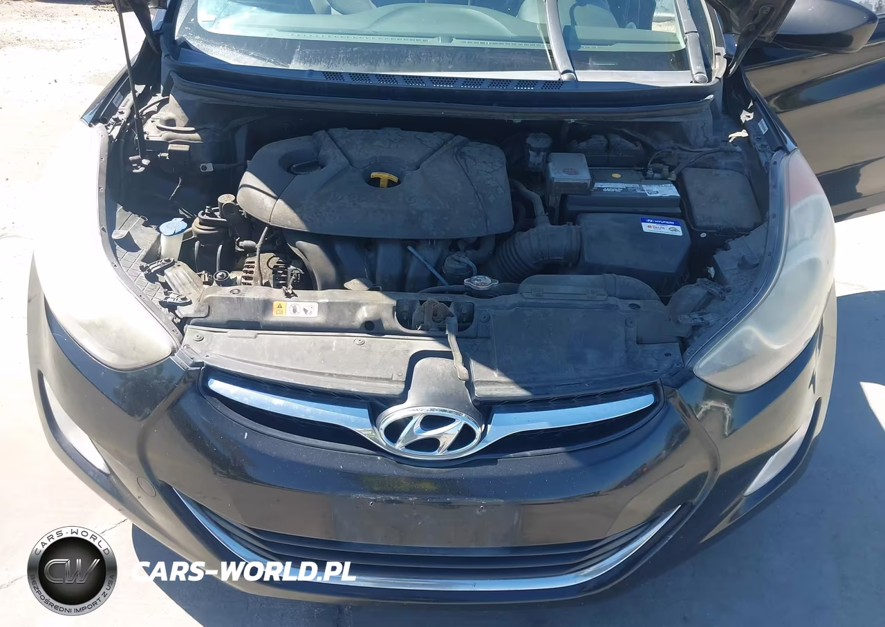 2013 Hyundai Elantra Gls VIN:KMHDH4AE4DU558116 - 10