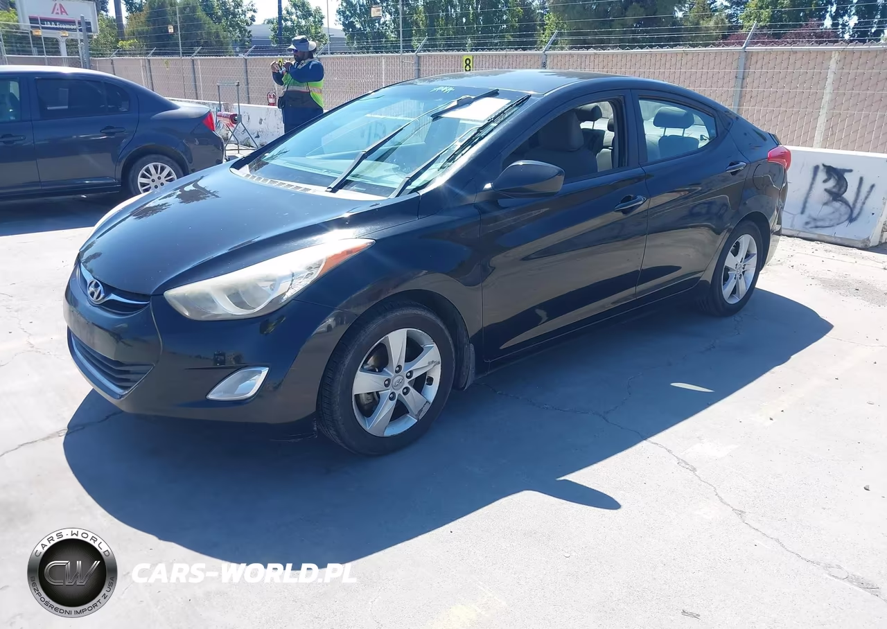 2013 Hyundai Elantra Gls VIN:KMHDH4AE4DU558116 - 2