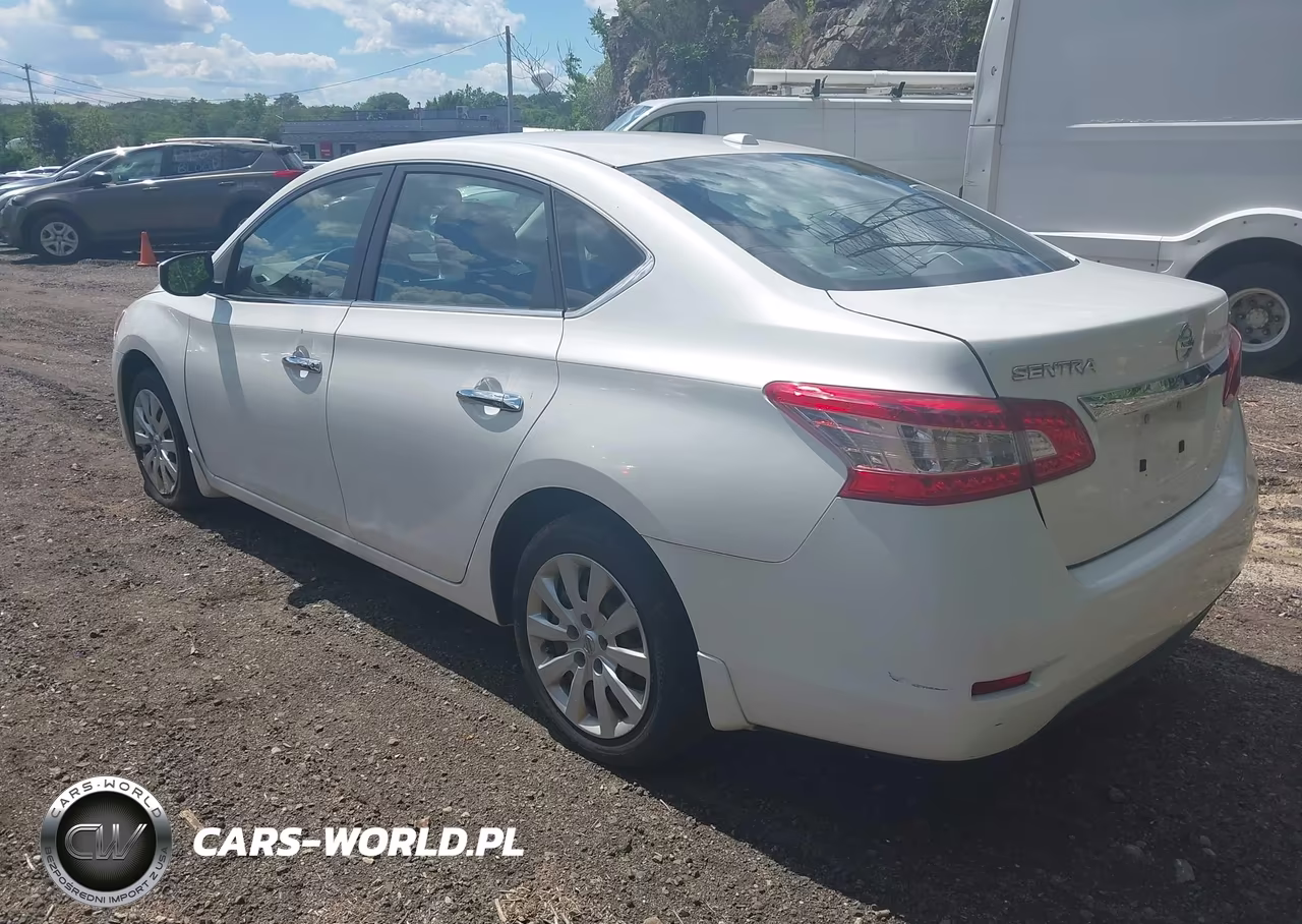 2015 Nissan Sentra Sv VIN:3N1AB7AP6FL672193 - 3