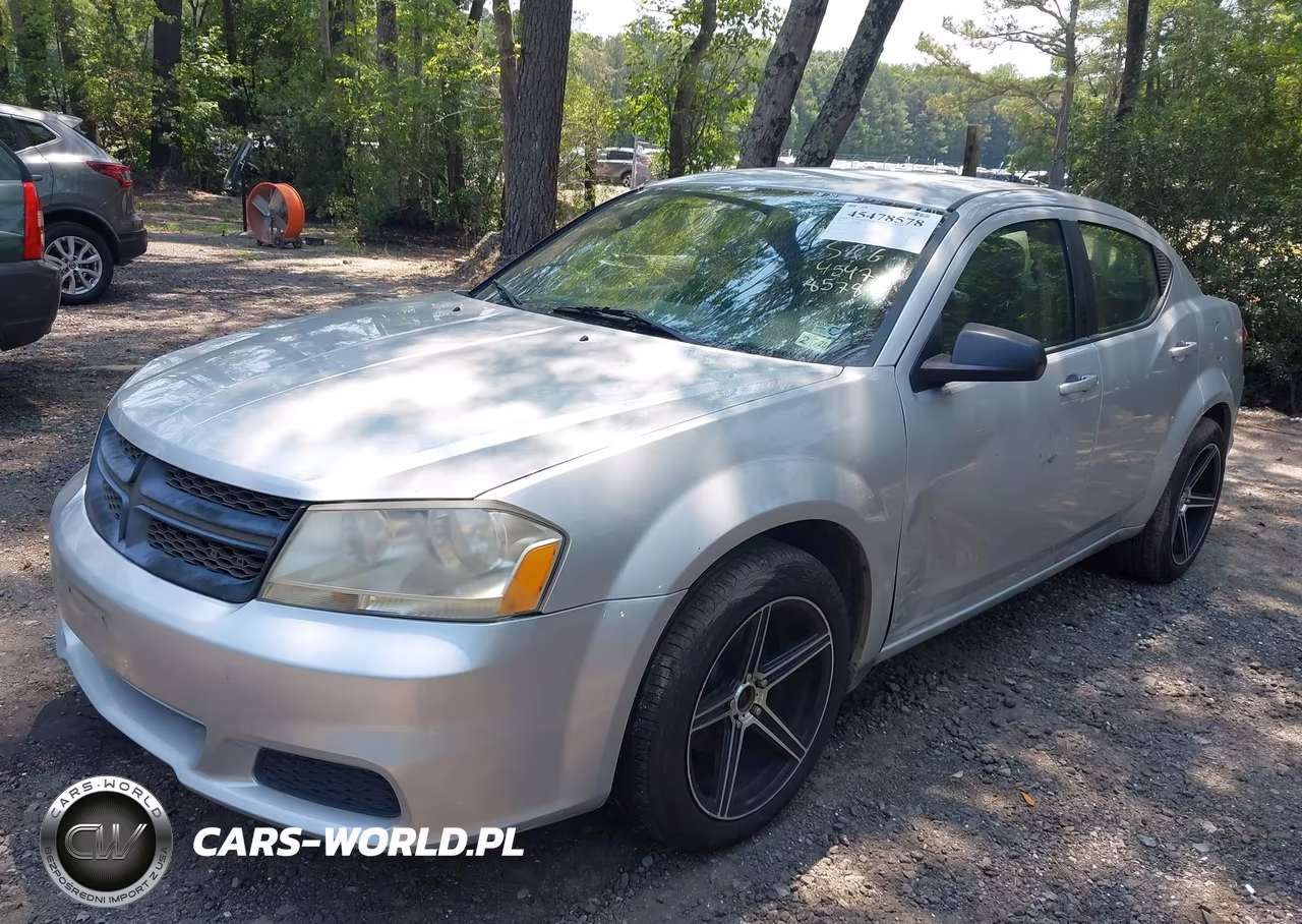 2012 Dodge Avenger Se VIN:1C3CDZABXCN294203 - 2