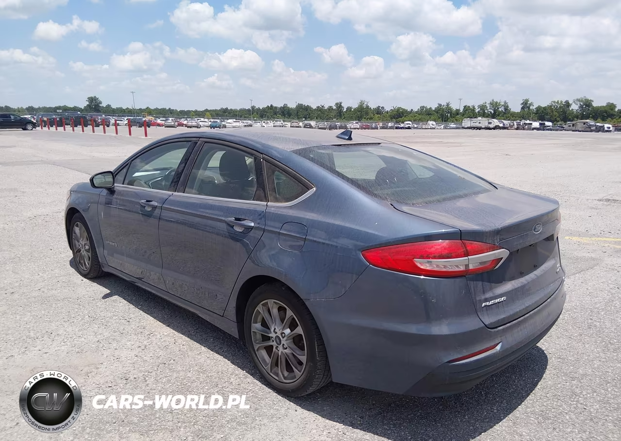 2019 Ford Fusion Hybrid Se VIN:3FA6P0LU9KR149519 - 3