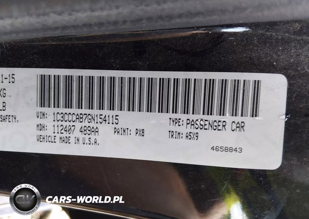 2016 Chrysler 200 Limited VIN:1C3CCCAB7GN154115 - 9
