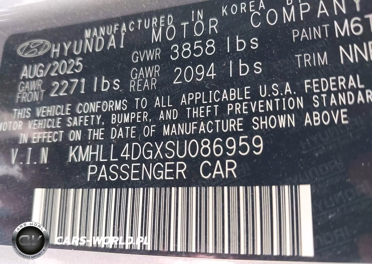 2025 Hyundai Elantra Se VIN:KMHLL4DGXSU086959 - 9