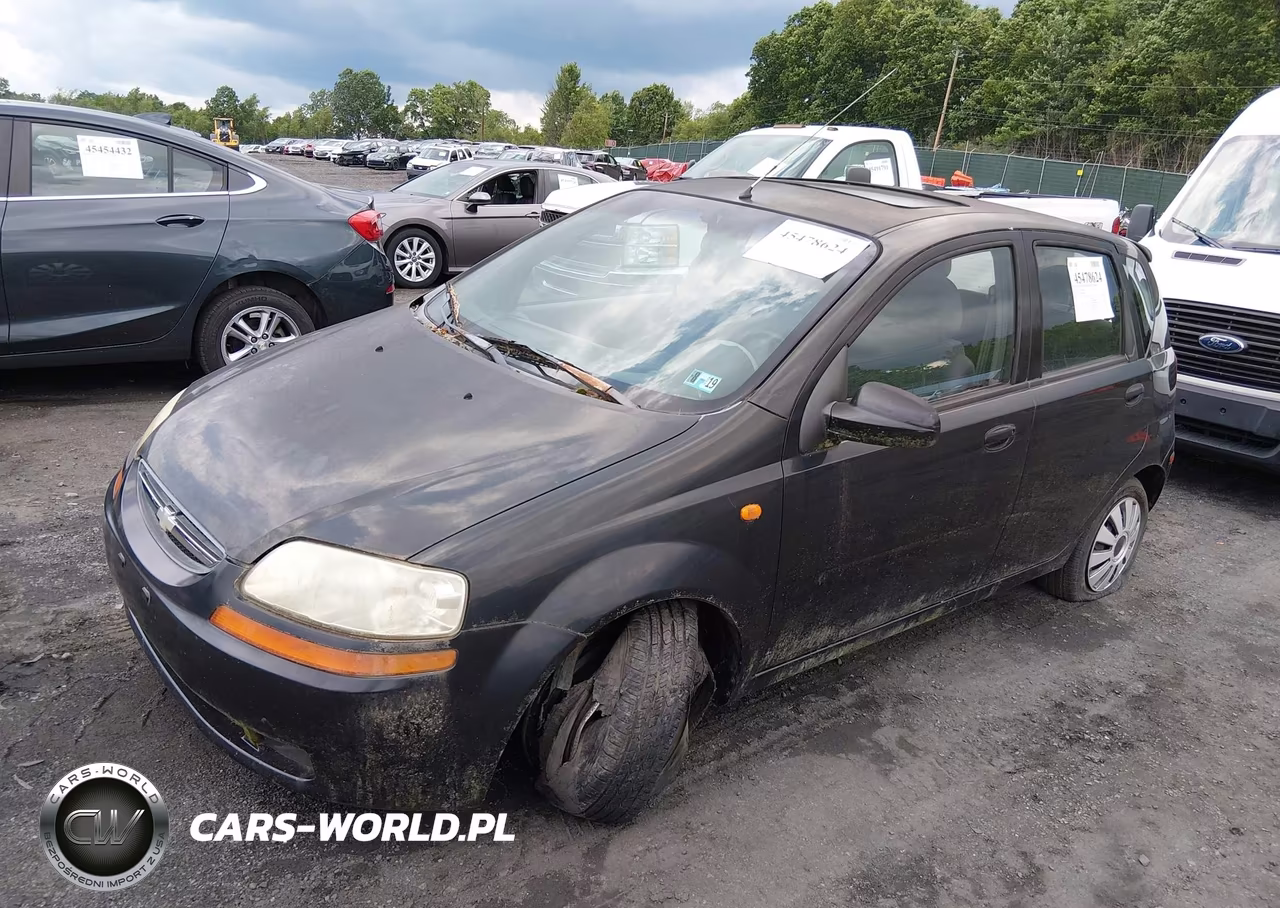 2004 Chevrolet Aveo Ls VIN:KL1TJ62624B236696 - 2