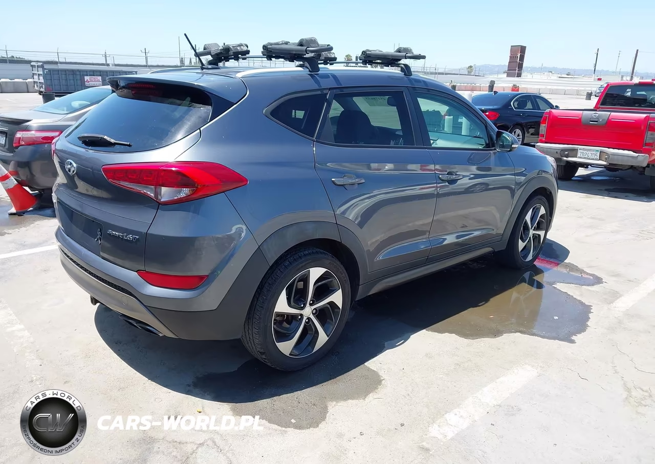2016 Hyundai Tucson Sport VIN:KM8J33A21GU125813 - 4