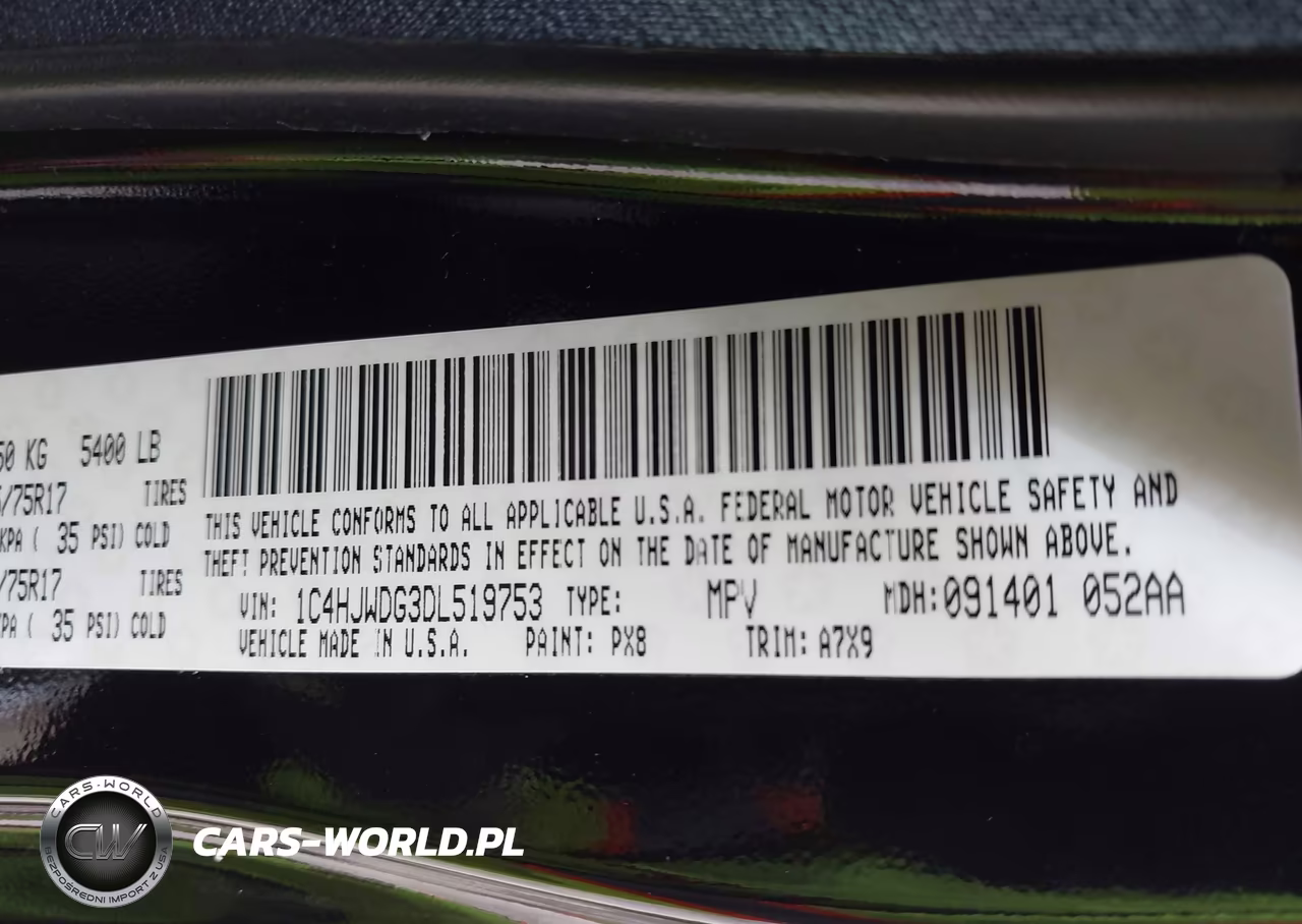 2013 Jeep Wrangler Unlimited Sport VIN:1C4HJWDG3DL519753 - 9