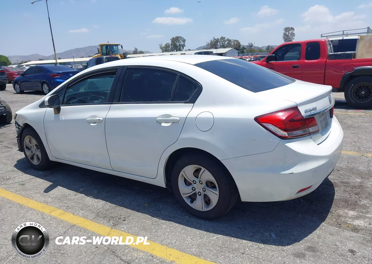 2015 Honda Civic Lx VIN:19XFB2F52FE278773 - 3