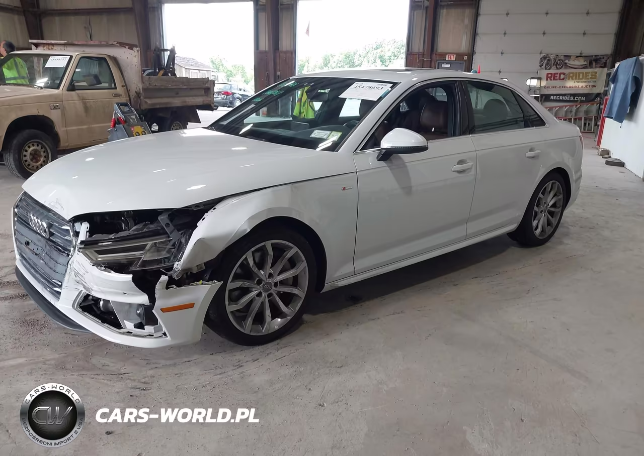 2019 Audi A4 45 Premium VIN:WAUENAF4XKA049191 - 2
