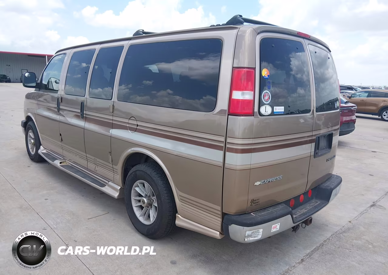 2004 Chevrolet Express Passenger VIN:1GBFG15T041121548 - 3