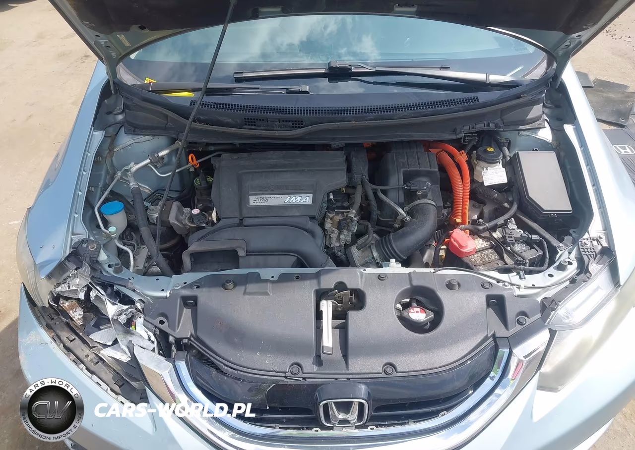 2013 Honda Civic Hybrid VIN:19XFB4F27DE001955 - 10