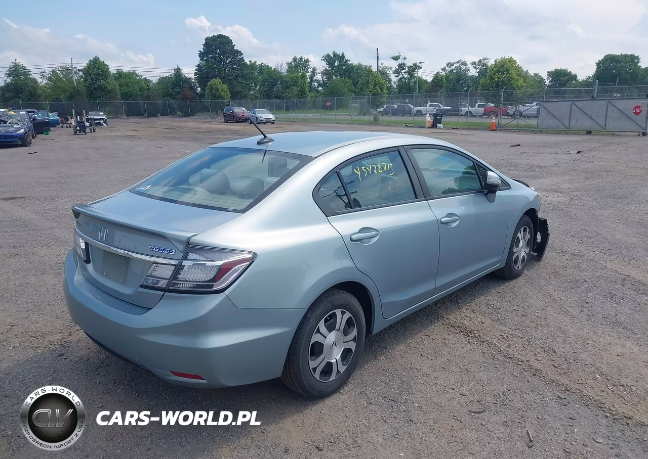 2013 Honda Civic Hybrid VIN:19XFB4F27DE001955 - 4