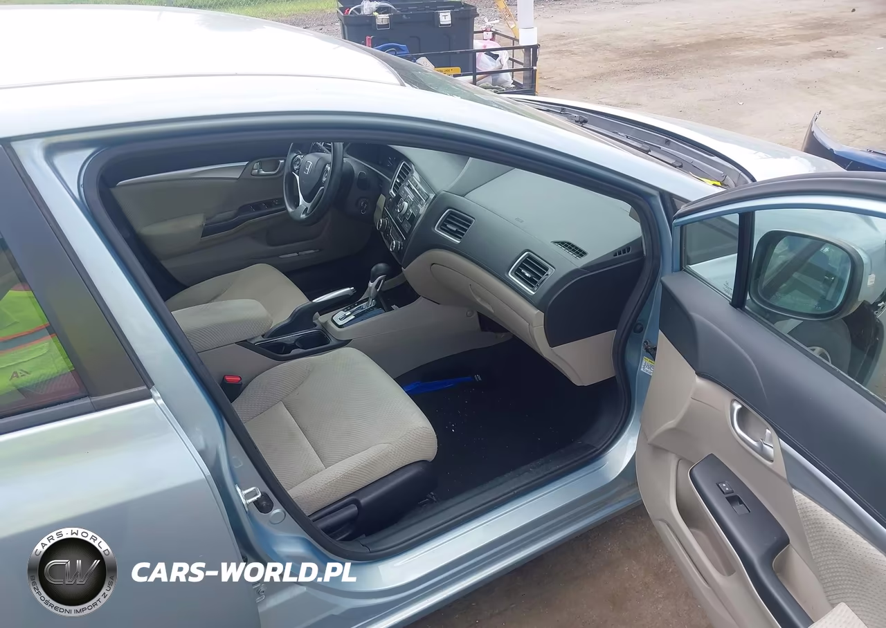 2013 Honda Civic Hybrid VIN:19XFB4F27DE001955 - 5