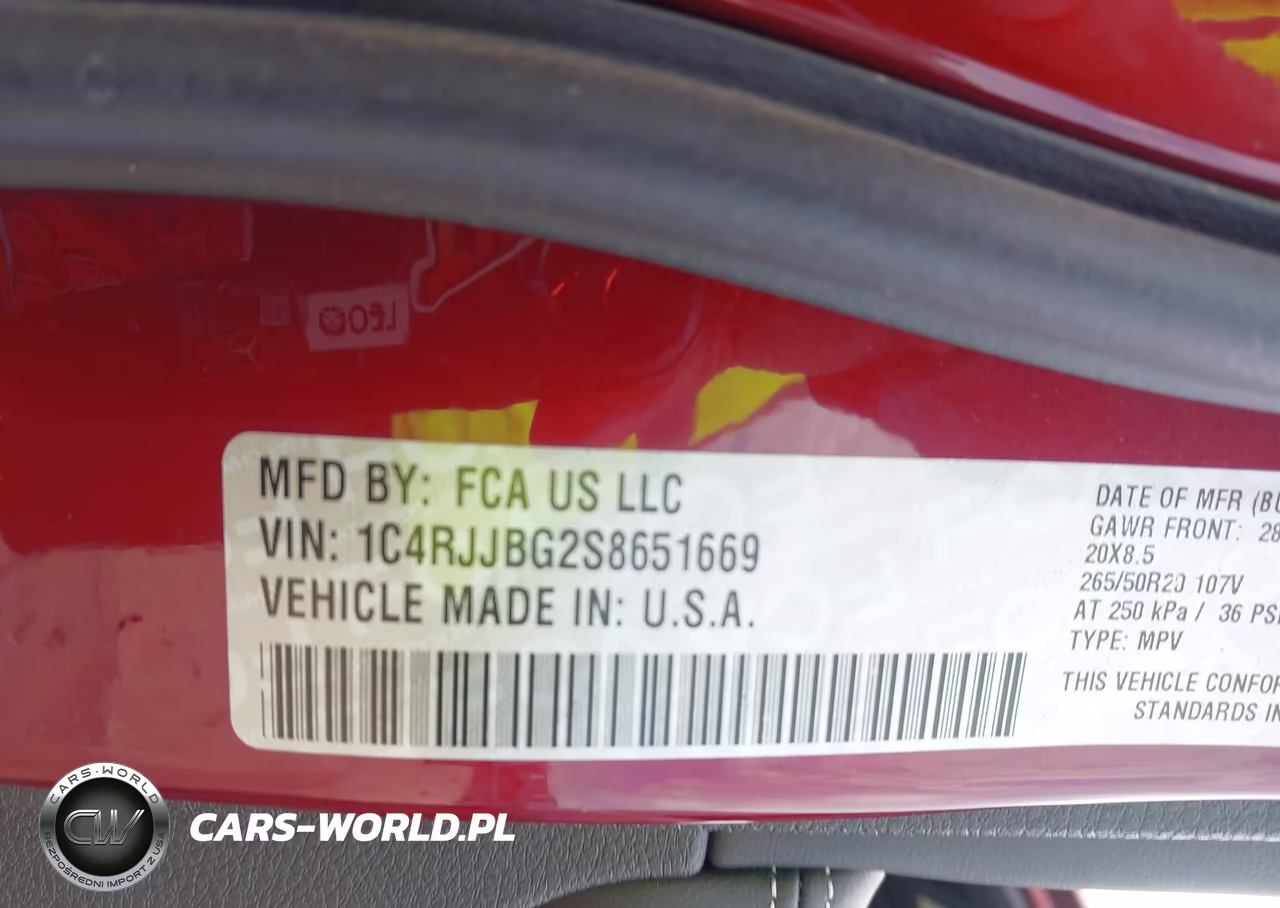 2025 Jeep Grand Cherokee L Limited 4X2 VIN:1C4RJJBG2S8651669 - 9