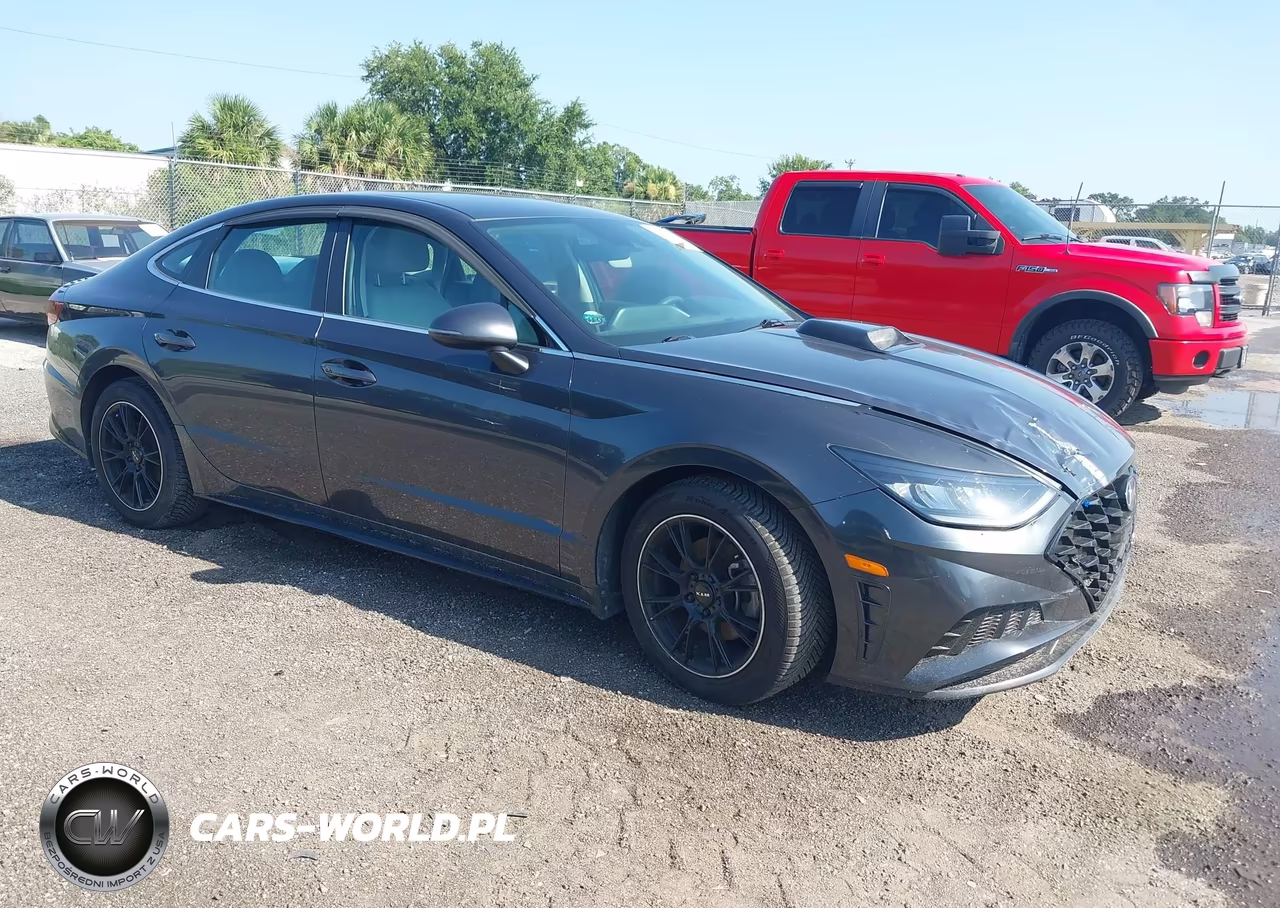 2021 Hyundai Sonata Sel VIN:5NPEL4JA3MH091365 - 1