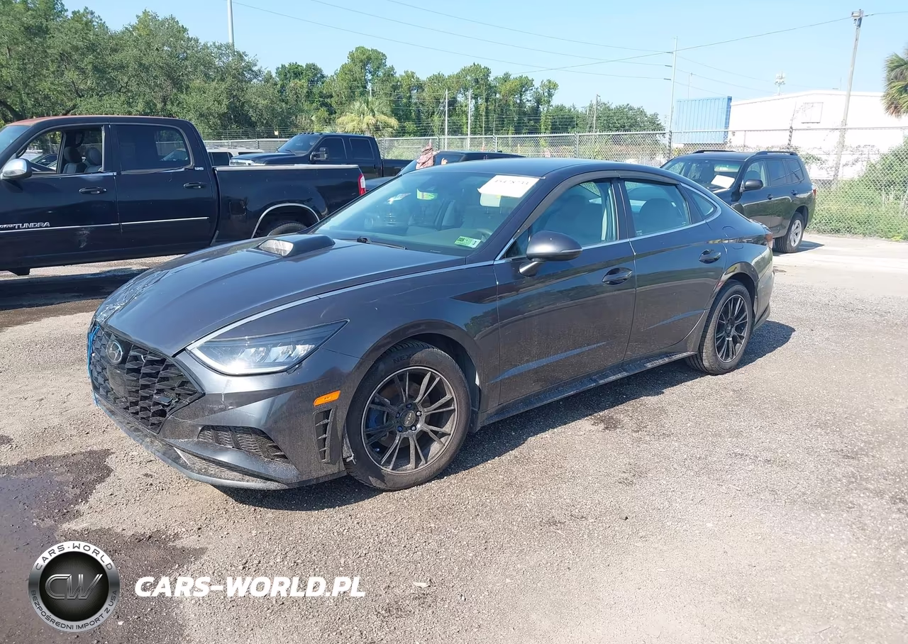 2021 Hyundai Sonata Sel VIN:5NPEL4JA3MH091365 - 2