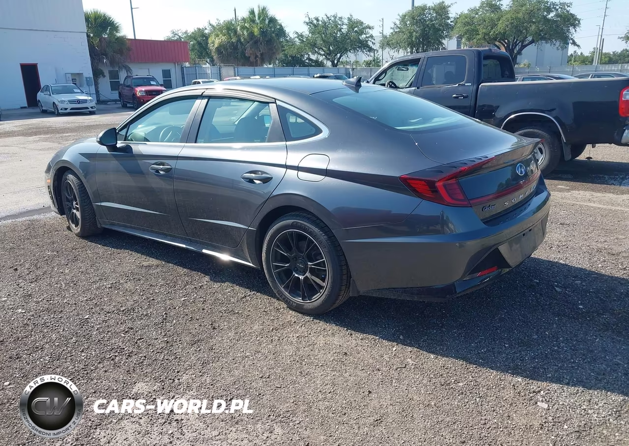 2021 Hyundai Sonata Sel VIN:5NPEL4JA3MH091365 - 3