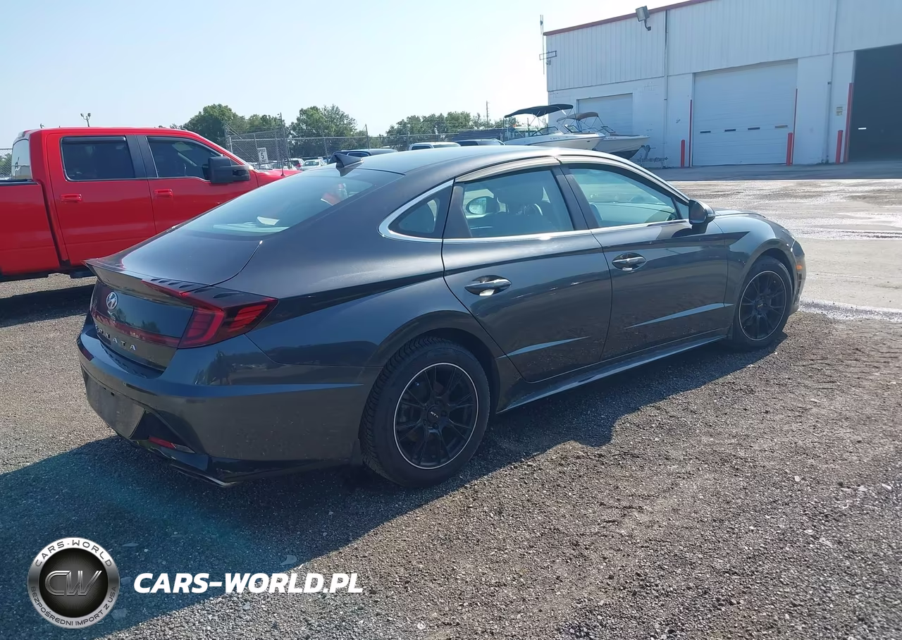 2021 Hyundai Sonata Sel VIN:5NPEL4JA3MH091365 - 4