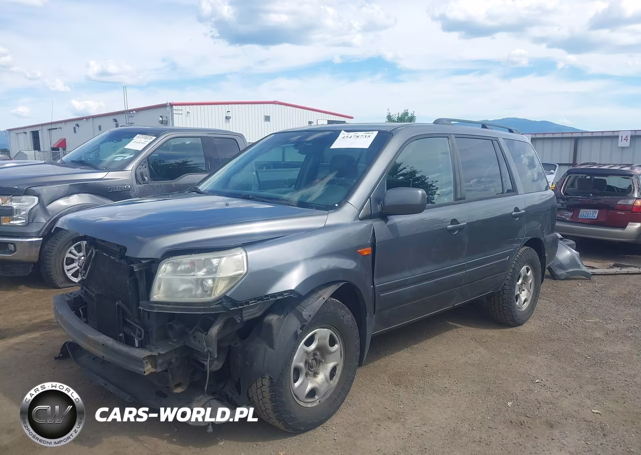 2007 Honda Pilot Ex-L VIN:2HKYF18547H508962 - 2