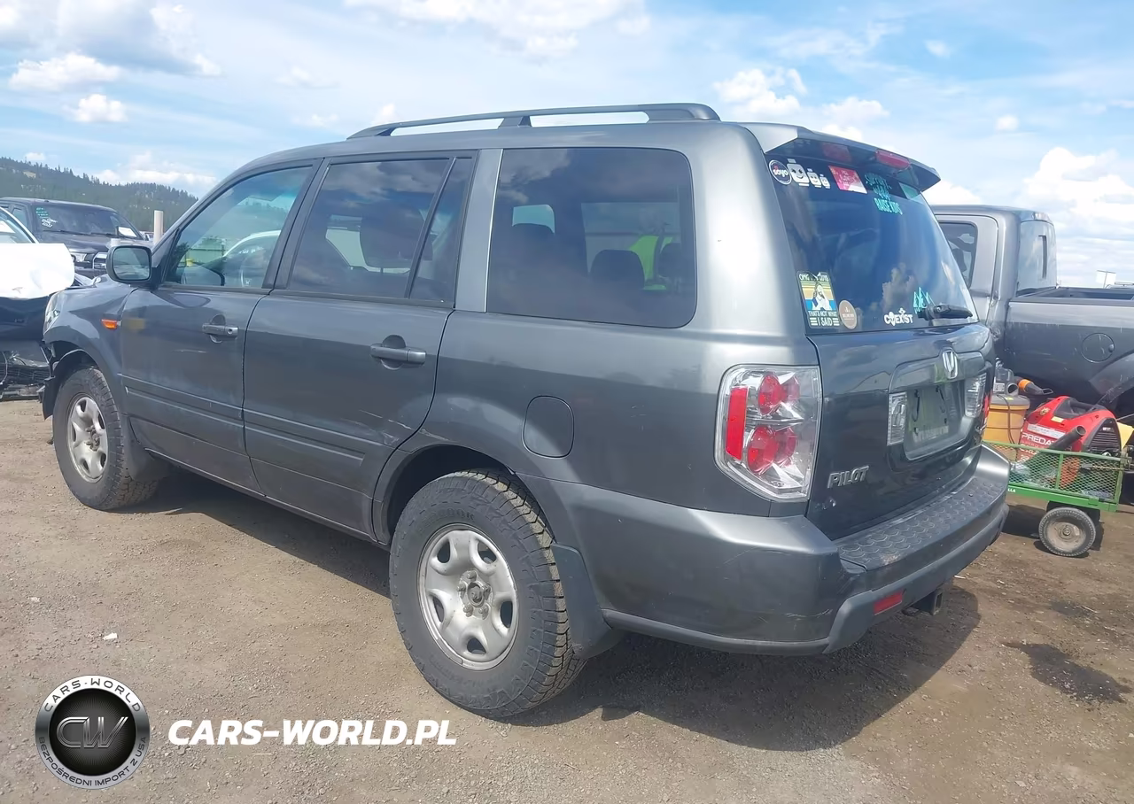 2007 Honda Pilot Ex-L VIN:2HKYF18547H508962 - 3