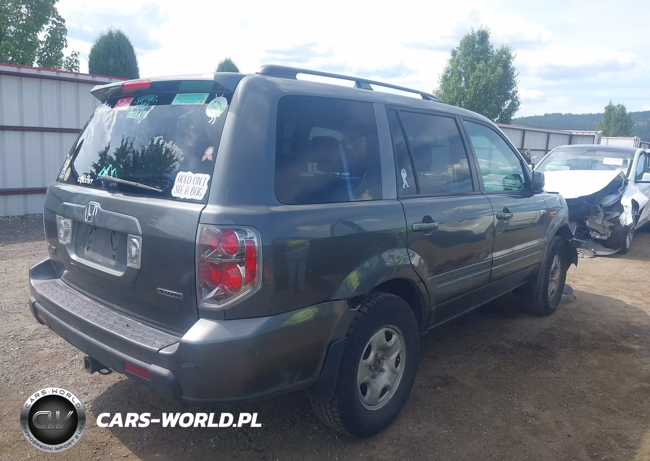 2007 Honda Pilot Ex-L VIN:2HKYF18547H508962 - 4