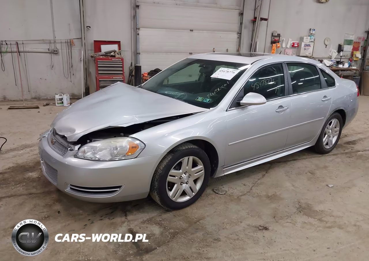 2012 Chevrolet Impala Lt VIN:2G1WG5E37C1245708 - 2