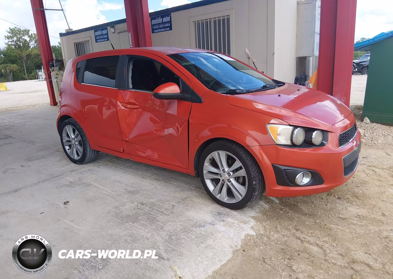 2012 Chevrolet Sonic Lt – zdjęcie 1 z 16