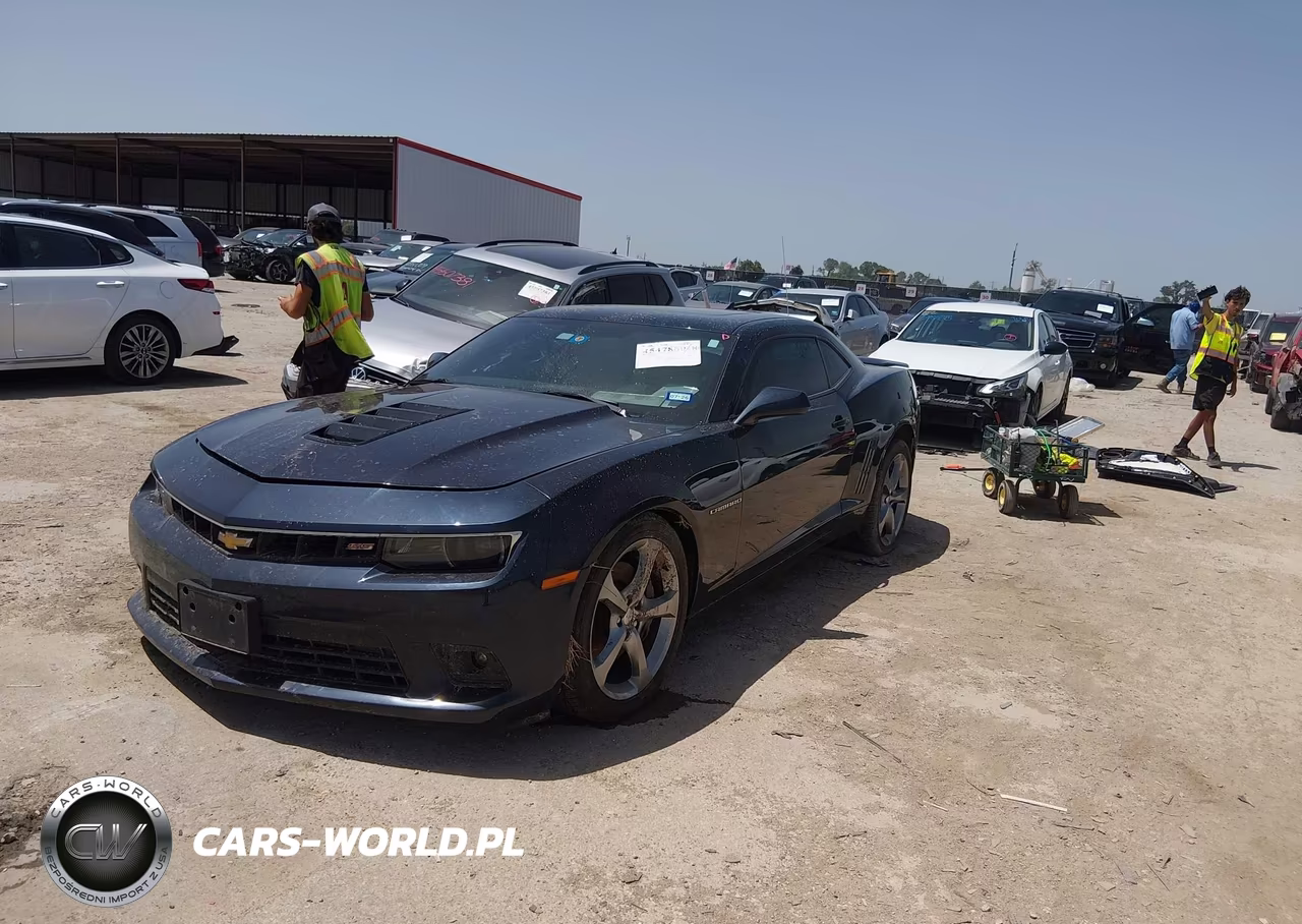 2014 Chevrolet Camaro 2Ss VIN:2G1FT1EW9E9200806 - 2