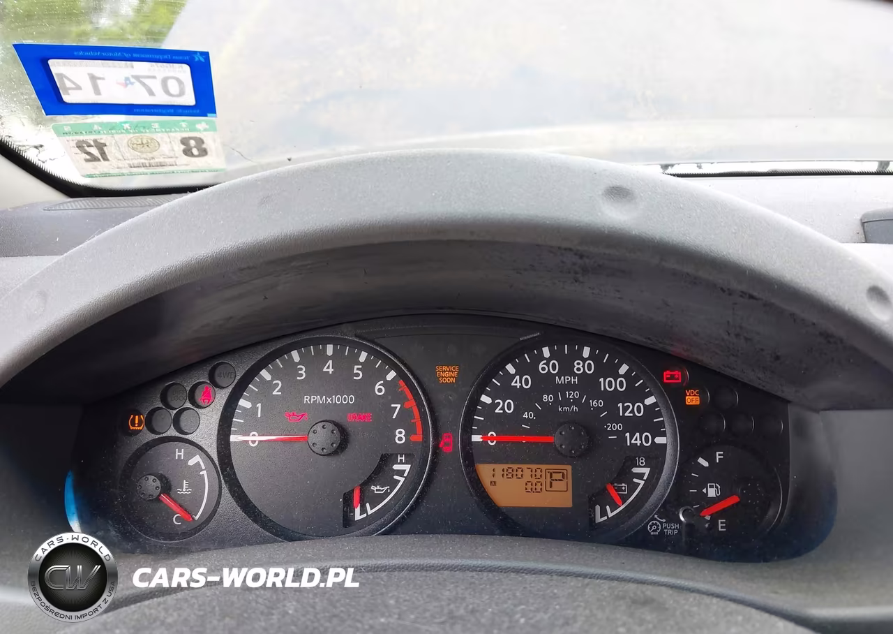 2008 Nissan Xterra S VIN:5N1AN08U08C540869 - 7