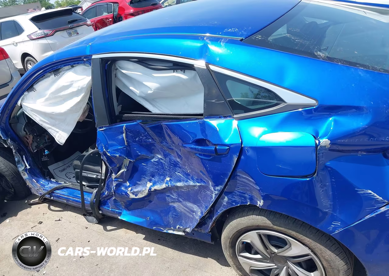 2020 Honda Civic Lx VIN:19XFC2F66LE020113 - 15