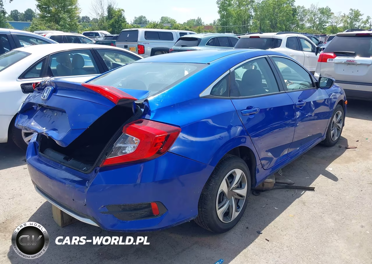 2020 Honda Civic Lx VIN:19XFC2F66LE020113 - 4