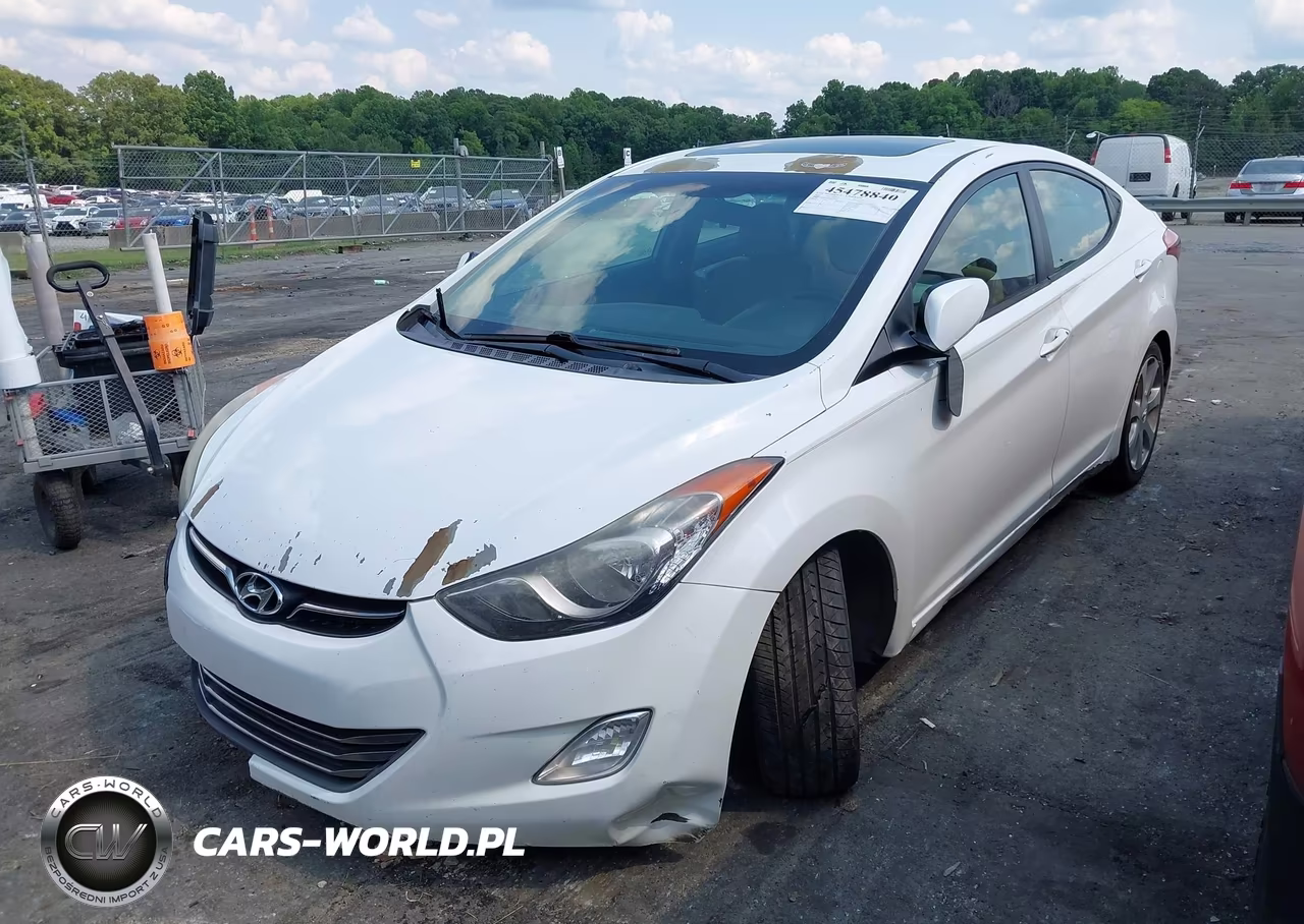 2013 Hyundai Elantra Limited VIN:5NPDH4AE2DH306055 - 2