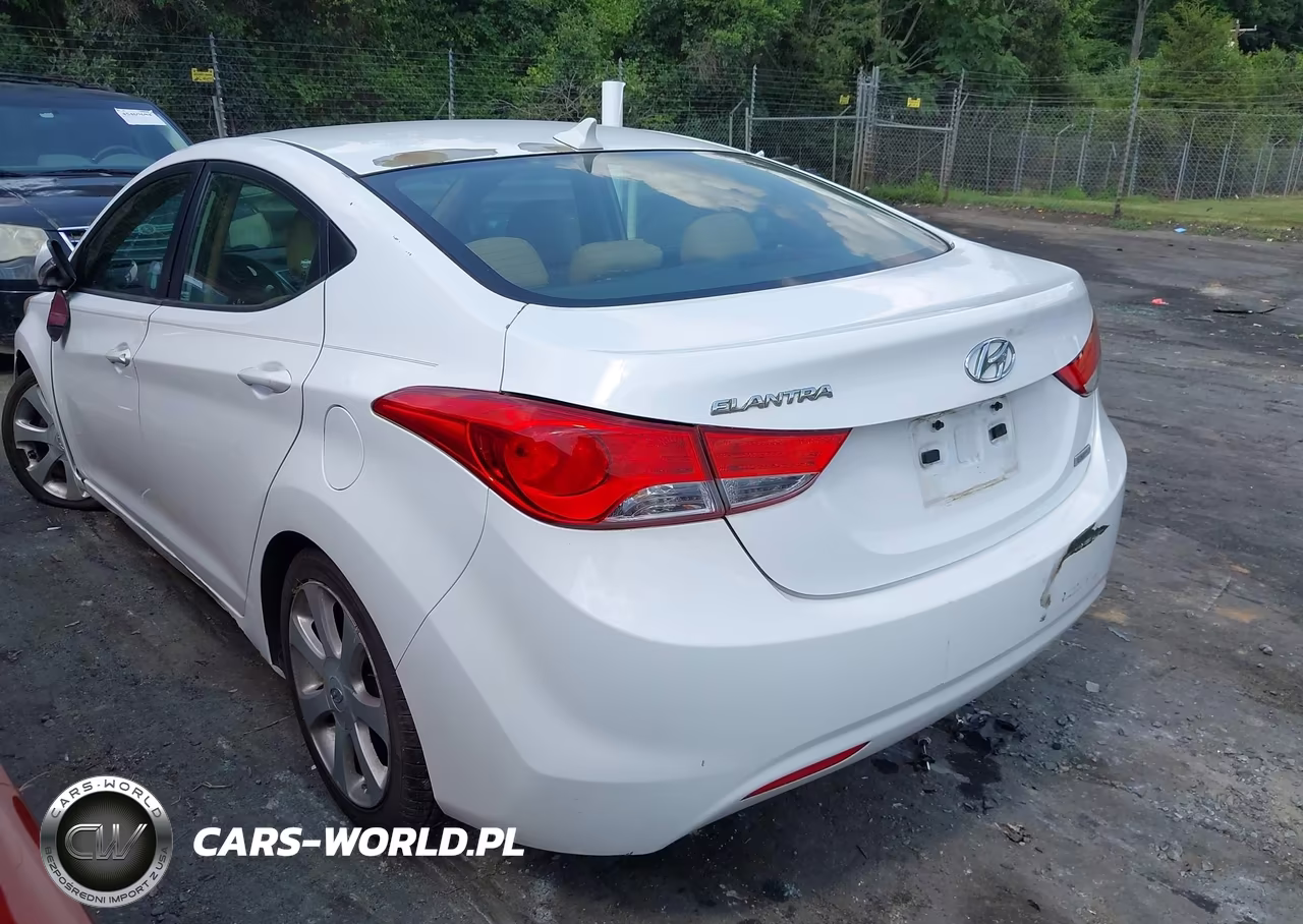 2013 Hyundai Elantra Limited VIN:5NPDH4AE2DH306055 - 3