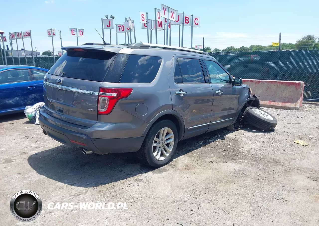 2014 Ford Explorer Xlt VIN:1FM5K8D82EGB06314 - 4