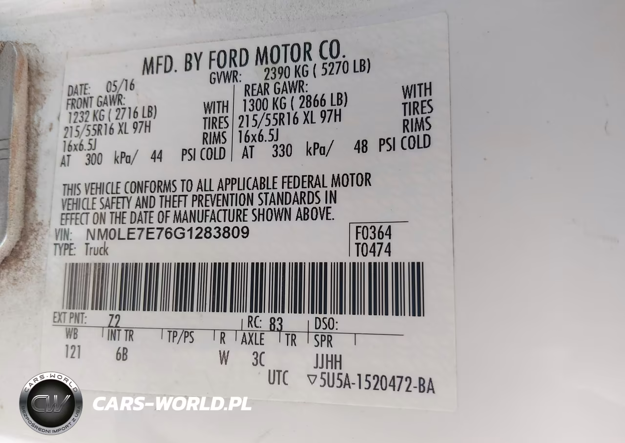 2016 Ford Transit Connect Xl VIN:NM0LE7E76G1283809 - 9