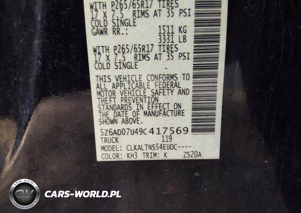 2009 Suzuki Equator Sport VIN:5Z6AD07U49C417569 - 9
