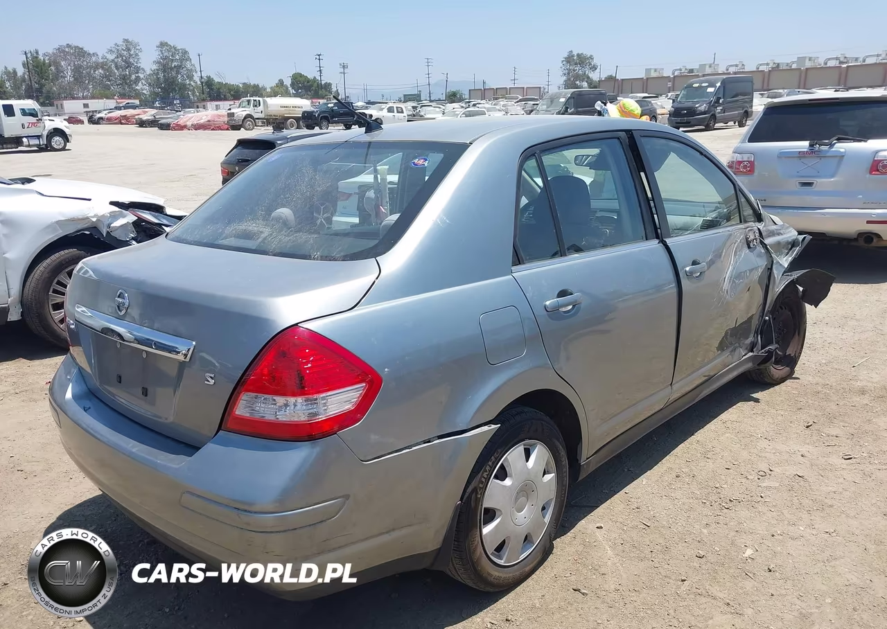 2007 Nissan Versa 1.8S VIN:3N1BC11EX7L460265 - 4