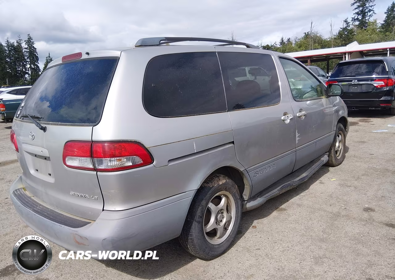 2002 Toyota Sienna Le-Xle VIN:4T3ZF13C92U420808 - 4