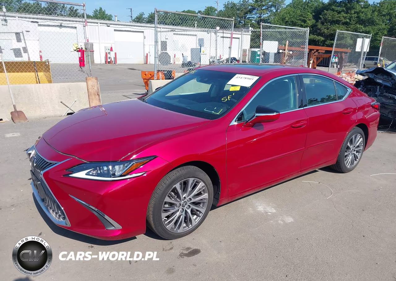 2020 Lexus Es 350 VIN:58ADZ1B17LU058210 - 2