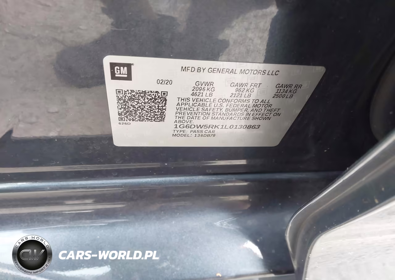 2020 Cadillac Ct5 Luxury VIN:1G6DW5RK1L0130863 - 9