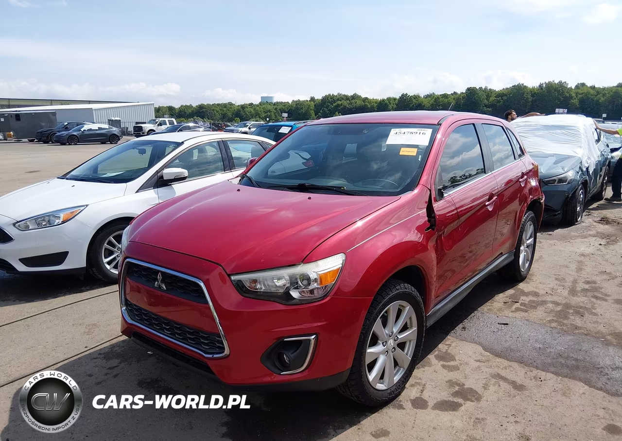 2013 Mitsubishi Outlander Sport Se VIN:4A4AR4AU0DE013724 - 2