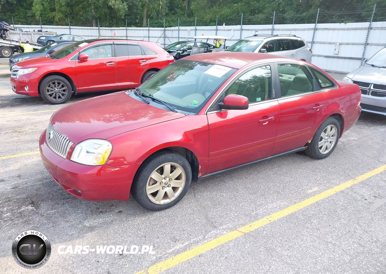 2006 Mercury Montego Luxury VIN:1MEFM40166G602396 - 2